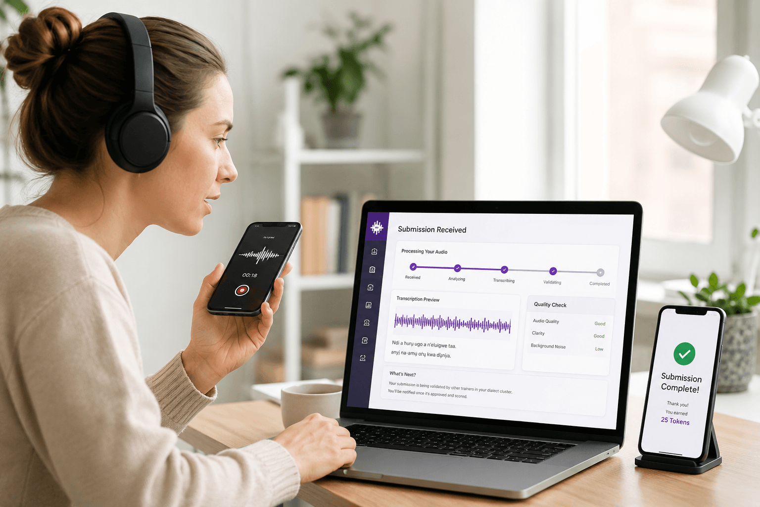 Inside a Voice Data Submission: What Happens After You Hit Record